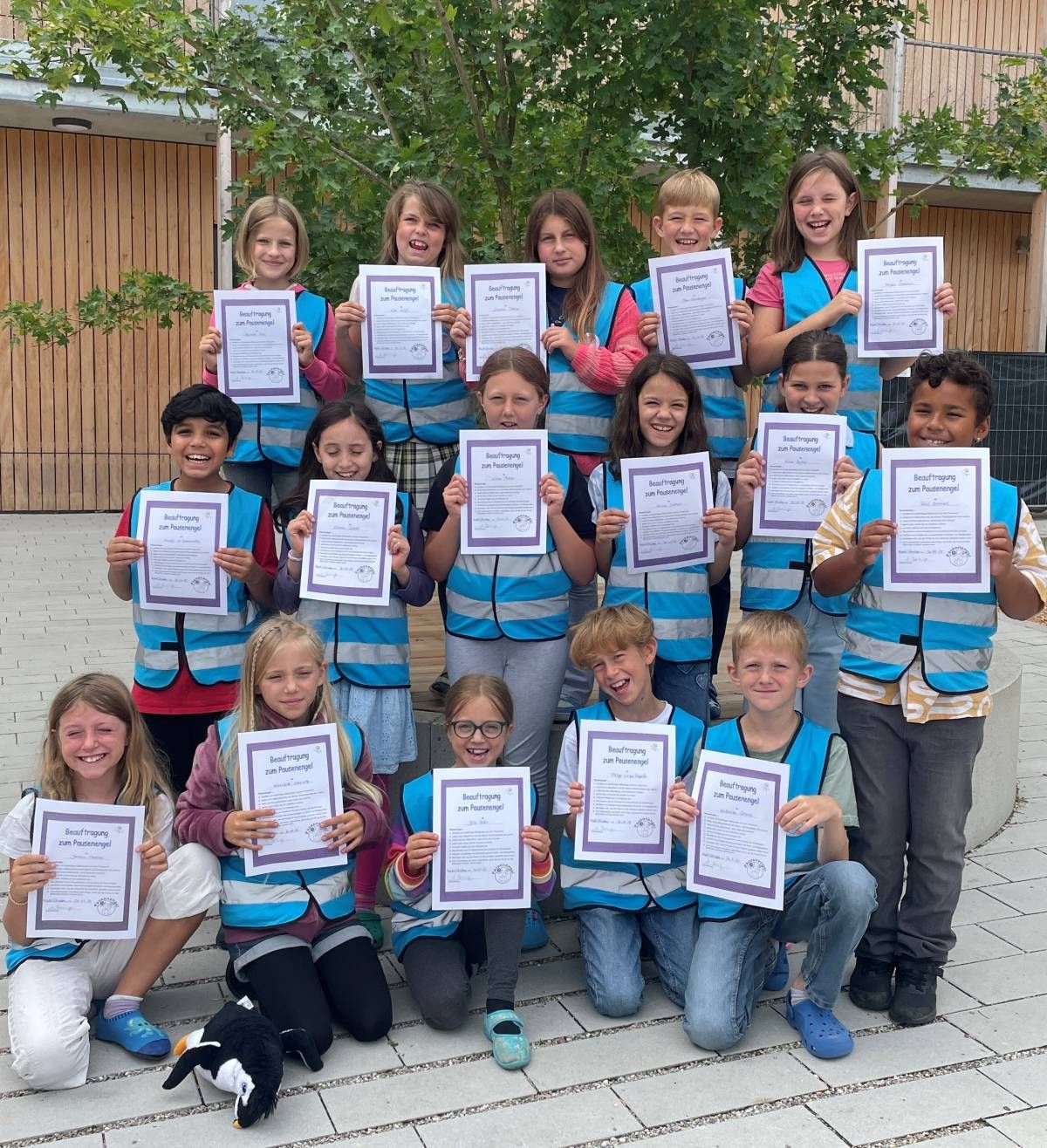 Gruppenfoto der Pausenengel